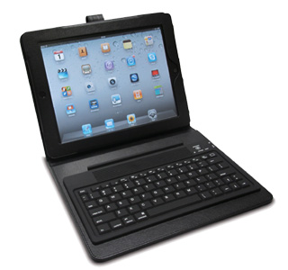 iPad 2 Bluetoothキーボード レザーケース