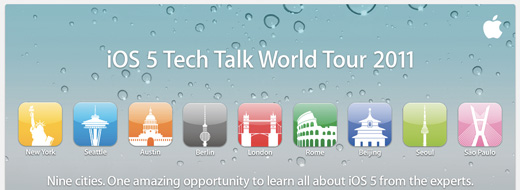 iOS 5 Tech Talk World Tour 2011