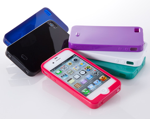 Semi Hard Case Set for iPhone 4S