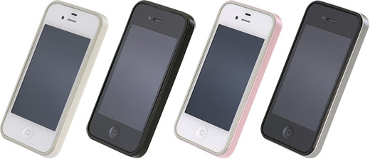 フラットバンパーセット for iPhone 4S/4