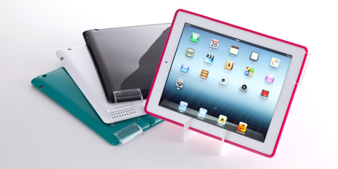 Simplism Semi Hard Case Set for iPad