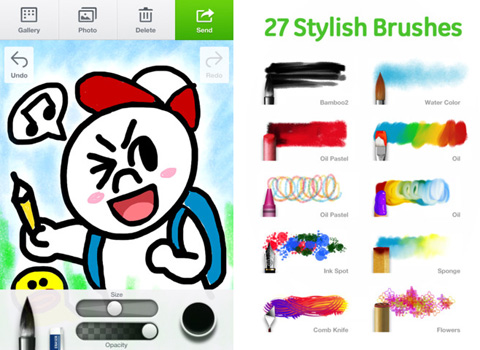 LINE Brush