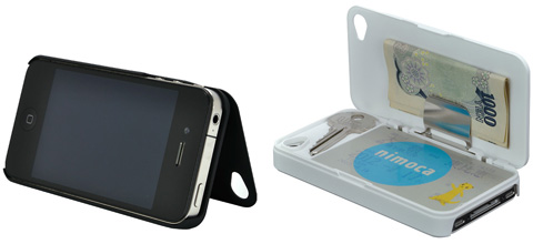 スペック カード収納 マネークリップ スタンド機能の薄型iphone 4s 4用ケース Ilid Wallet Case を発売 Pbweb Jp