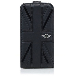 MINI Union Jack Flip PU Leather Case for iPhone 4S/4
