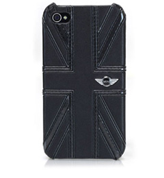 MINI Union Jack PU Leather Case for iPhone 4S/4