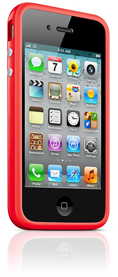 Apple iPhone 4 Bumper - (PRODUCT) RED