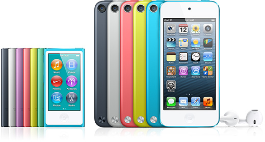 第５世代iPod touch/第７世代iPod nano