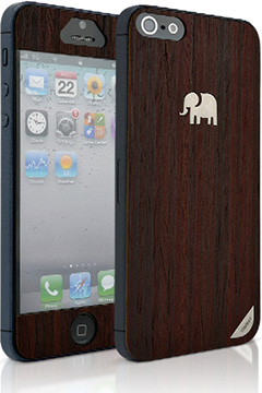 TRUNKET wood skin for iPhone5