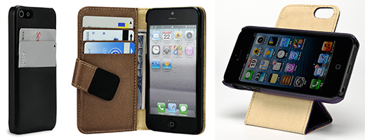 Leather Pocket/Leather Book/Leather Flip 360° for iPhone5