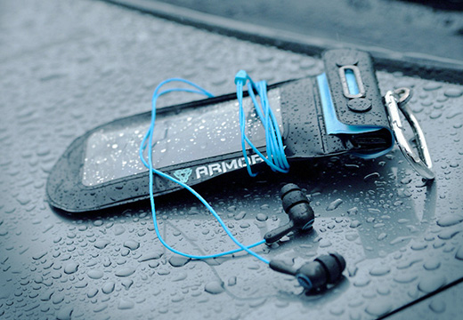Waterproof Music Sport Armband + headphone for iPhone