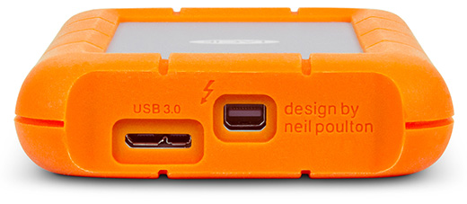 LaCie rugged Thunderbolt＋USB3.0