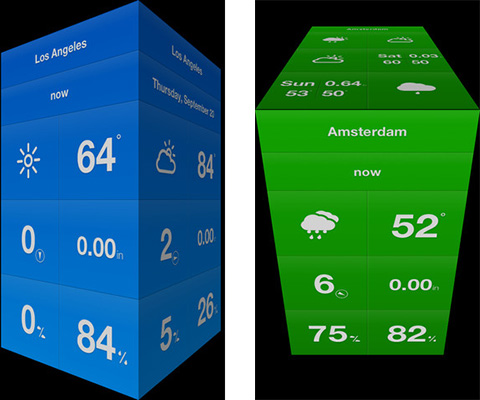 Weathercube - Gestural Weather