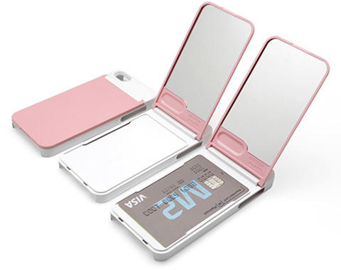 ONE%+ Duo Mirror Card Case for iPhone 5