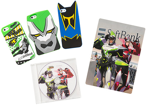 TIGER & BUNNY HERO CASE by SoftBank SELECTION