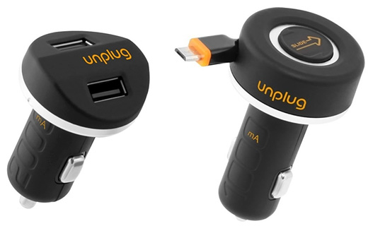 Unplug CAR CHARGER