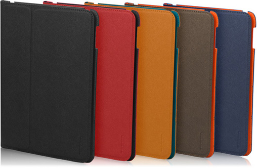 TUNEWEAR LeatherLook Classic with Front cover for iPad Air