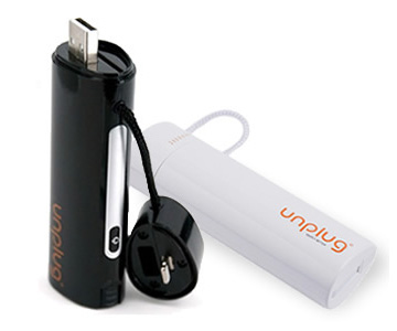 Unplug Emergency Charger 2600mAh Lightning and Micro USB