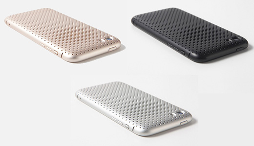 SQUAIR Duralumin Mesh Case for iPhone 5s/5