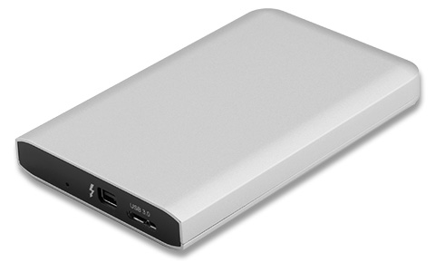 Mobie Drive Mg SSD Thunderbolt+USB3.0 256GB