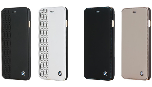 BMW Genuine Leather Booktype Case Perforated for iPhone 6