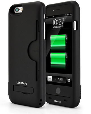 Power case with card slot for iPhone6