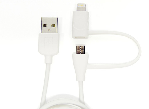 cheero 2in1 USB Cable