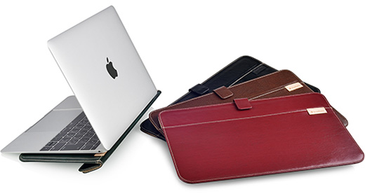 Eco Leather Book Sleeve MacBook 12inch