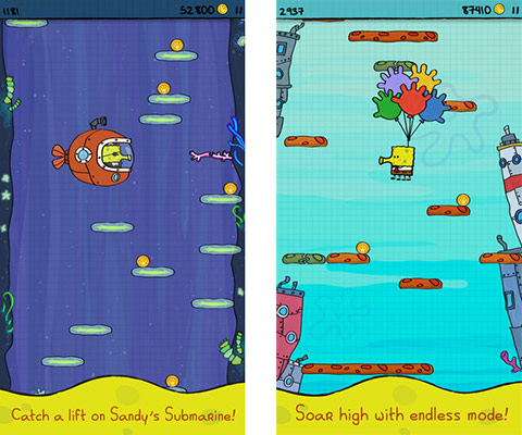 Doodle Jump SpongeBob SquarePants