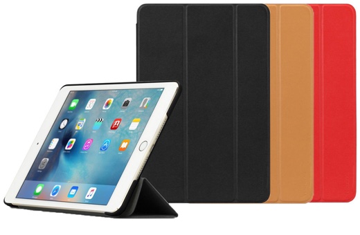 TUNEWEAR LeatherLook SHELL with Front cover for iPad mini 4