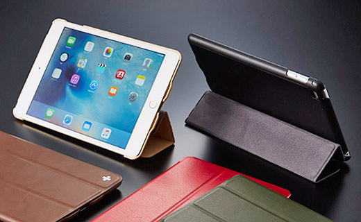 Flip Shell Case with Sound Horn for iPad mini 4