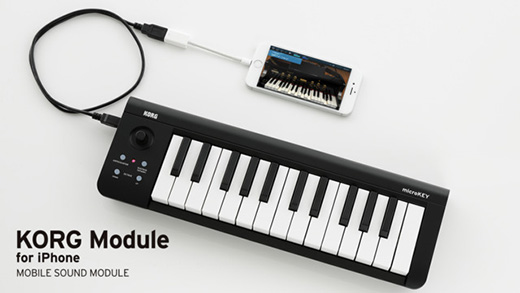 KORG Module for iPhone