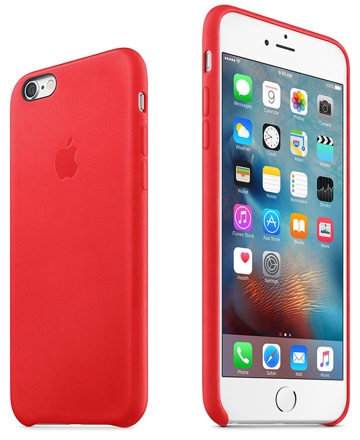 iPhone 6s/6s Plusレザーケース - (PRODUCT)RED