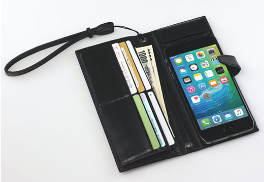 TUNEWEAR Completewallet リアルレザーケース for iPhone