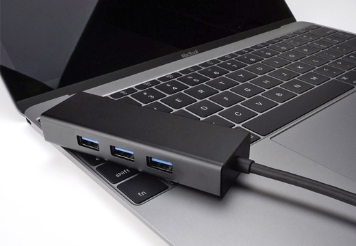 USB PD USB C 3Port Hub