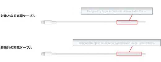 Apple USB-C 充電ケーブル交換プログラム