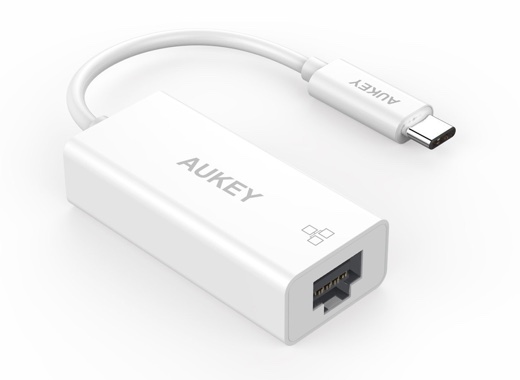 Aukey USB3.1 Type C USB-C to 有線LAN アダプター