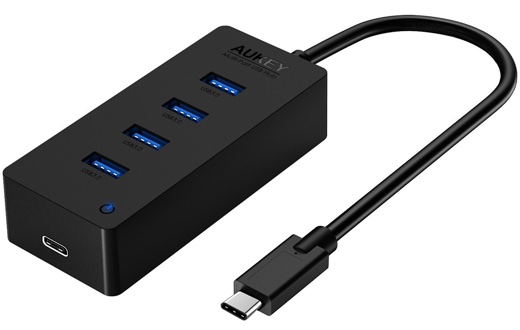 Aukey USB-C to USB3.0 4ポートハブ (CB-C29)