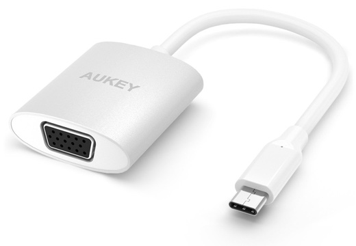 Aukey USB-C to VGA 変換アダプター (CB-C38)