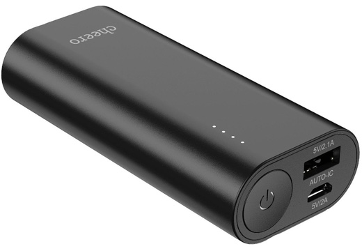 cheero Power Plus 3 mini 5200mAh ブラック