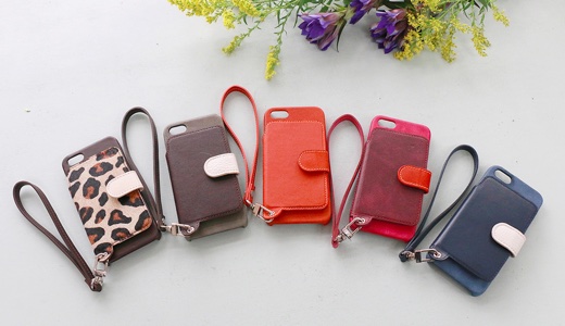 RAKUNI Leather Case for iPhone SE/5s/5