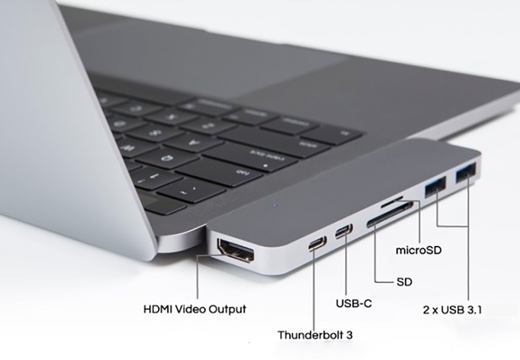 HyperDrive Thunderbolt 3 USB-C Hub for MacBook Pro