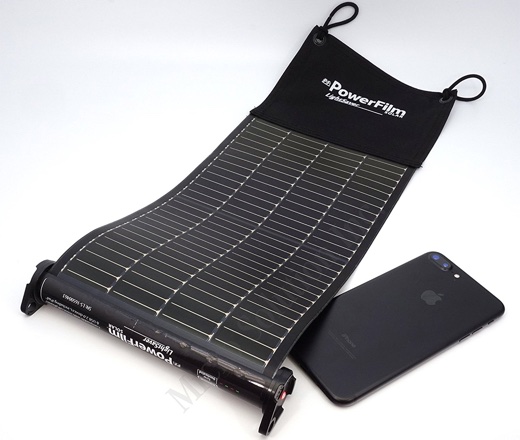 PowerFilm Solar LightSaver USB Roll-up Solar Charger and Battery Bank