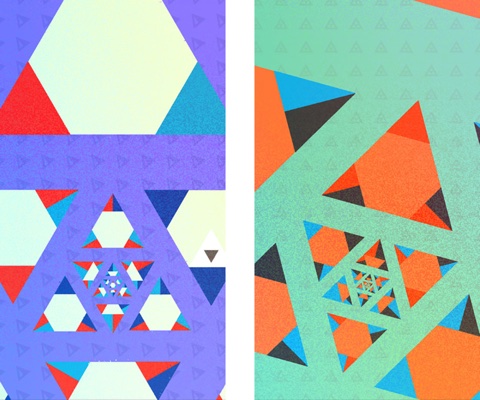 App Store 今週の無料App は、色とりどりの三角形が織りなすパズルゲーム「YANKAI’S TRIANGLE」
