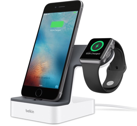 PowerHouse Charge Dock for Apple Watch + iPhone
