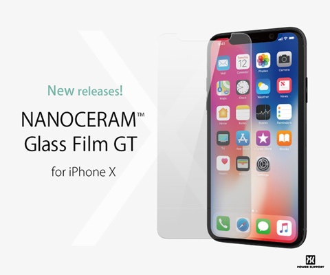 NANOCERAM Glass Film GT for iPhone X