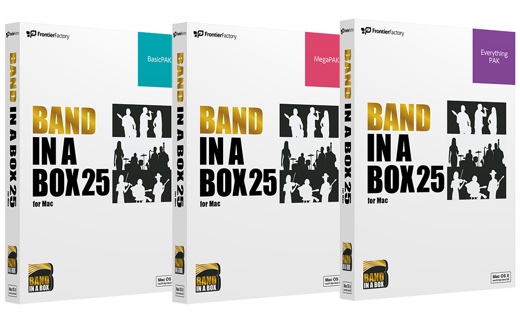 Band-in-a-Box 25 for Mac