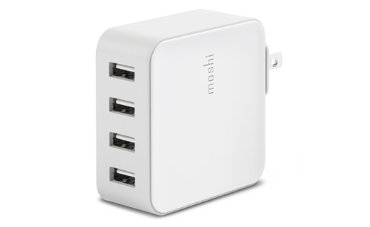 moshi ProGeo 4Port USB Wall Charger (35W)