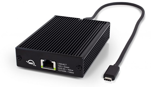 OWC Thunderbolt 3 10G Ethernet Adapter