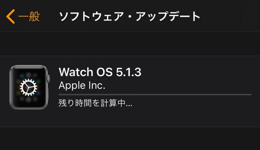 watchOS 5.1.3