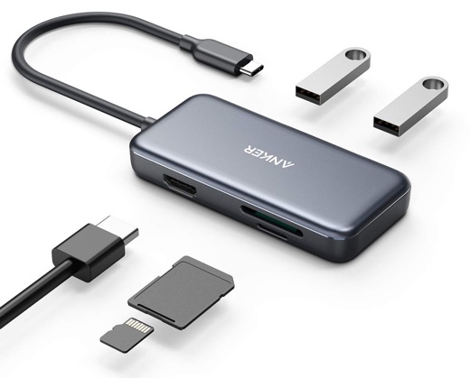 Anker 5-in-1 プレミアム USB-Cハブ